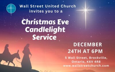 Christmas Eve Candlelight Service at Wall Street