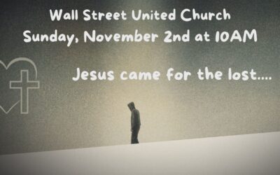 Jesus Came For The Lost……